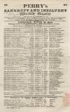 Perry's Bankrupt Gazette Saturday 21 March 1846 Page 1