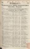 Perry's Bankrupt Gazette Saturday 12 June 1847 Page 1