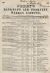 Perry's Bankrupt Gazette Saturday 22 January 1848 Page 1