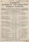 Perry's Bankrupt Gazette Saturday 29 January 1848 Page 1
