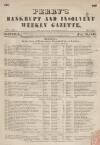 Perry's Bankrupt Gazette Saturday 26 February 1848 Page 1
