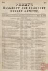 Perry's Bankrupt Gazette Saturday 11 March 1848 Page 1