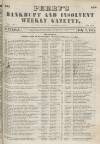 Perry's Bankrupt Gazette Saturday 01 July 1848 Page 1