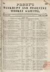 Perry's Bankrupt Gazette Saturday 10 March 1849 Page 1