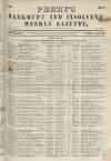 Perry's Bankrupt Gazette Saturday 17 March 1849 Page 1