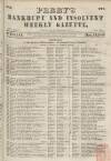 Perry's Bankrupt Gazette Saturday 24 March 1849 Page 1