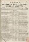 Perry's Bankrupt Gazette Saturday 10 November 1849 Page 1