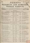 Perry's Bankrupt Gazette Saturday 09 March 1850 Page 1