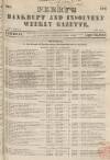 Perry's Bankrupt Gazette Saturday 13 April 1850 Page 1