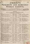 Perry's Bankrupt Gazette Saturday 20 April 1850 Page 1