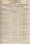Perry's Bankrupt Gazette Saturday 01 June 1850 Page 1