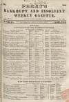 Perry's Bankrupt Gazette Saturday 05 April 1851 Page 1
