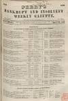 Perry's Bankrupt Gazette Saturday 26 April 1851 Page 1