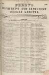 Perry's Bankrupt Gazette Saturday 13 December 1851 Page 1