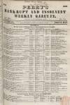 Perry's Bankrupt Gazette Saturday 12 June 1852 Page 1