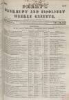 Perry's Bankrupt Gazette Saturday 20 November 1852 Page 1