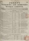 Perry's Bankrupt Gazette Saturday 18 December 1852 Page 1