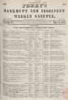 Perry's Bankrupt Gazette Saturday 05 March 1853 Page 1