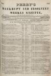 Perry's Bankrupt Gazette Saturday 02 April 1853 Page 1