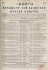 Perry's Bankrupt Gazette Saturday 07 May 1853 Page 1