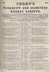 Perry's Bankrupt Gazette Saturday 04 June 1853 Page 1