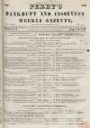 Perry's Bankrupt Gazette Saturday 24 September 1853 Page 1
