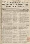 Perry's Bankrupt Gazette Saturday 18 November 1854 Page 1