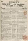 Perry's Bankrupt Gazette Saturday 21 April 1855 Page 1