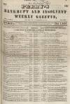 Perry's Bankrupt Gazette Saturday 01 November 1856 Page 1