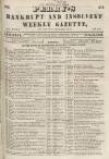 Perry's Bankrupt Gazette Saturday 13 December 1856 Page 1