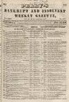 Perry's Bankrupt Gazette Saturday 14 February 1857 Page 1