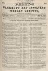 Perry's Bankrupt Gazette Saturday 23 May 1857 Page 1