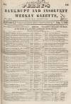 Perry's Bankrupt Gazette Saturday 01 August 1857 Page 1