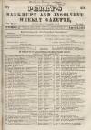 Perry's Bankrupt Gazette Saturday 24 April 1858 Page 1