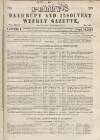 Perry's Bankrupt Gazette Saturday 18 September 1858 Page 1