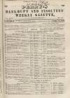 Perry's Bankrupt Gazette Saturday 25 September 1858 Page 1