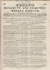 Perry's Bankrupt Gazette Saturday 18 December 1858 Page 1
