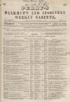 Perry's Bankrupt Gazette Saturday 16 February 1861 Page 1