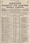 Perry's Bankrupt Gazette Saturday 23 February 1861 Page 1