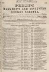 Perry's Bankrupt Gazette Saturday 09 March 1861 Page 1