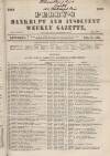 Perry's Bankrupt Gazette Saturday 14 December 1861 Page 1