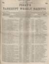 Perry's Bankrupt Gazette Saturday 07 June 1862 Page 1