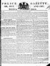 Police Gazette Tuesday 06 January 1829 Page 1
