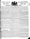 Police Gazette Tuesday 20 January 1829 Page 1