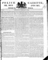 Police Gazette Wednesday 18 February 1829 Page 1