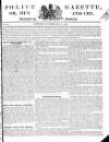 Police Gazette Wednesday 25 February 1829 Page 1