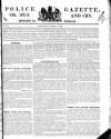 Police Gazette Saturday 04 April 1829 Page 1