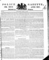 Police Gazette Saturday 25 April 1829 Page 1