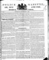 Police Gazette Wednesday 04 November 1829 Page 1