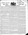 Police Gazette Saturday 28 November 1829 Page 1